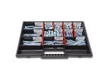 Senkkopfschrauben Sortiment M6-M8 // 10mm-70mm 160 tlg. Schraubenbox DIN 7991/ISO 10642 Bolzen Vollgewindeschrauben Maschinenschrauben Gewindeschrauben Senkkopfschrauben