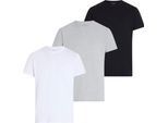 Calvin Klein Underwear T-Shirt »SHORT SLEEVE CREW NECK 3PK«, (Packung, 3 tlg., 3er-Pack), mit Logo am Saum