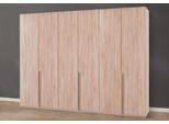 Kleiderschrank WIMEX "New York", braun (struktureichefarben hell), B:270cm H:208cm T:58cm, Schränke, Kleiderschrank, in vielen Breiten, 208 oder 236cm hoch
