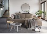 Ecksofa SIT & MORE "Latigo L-Form", braun (macchiato), B:270cm T:163cm, Sofas, Ecksofa, mit Recamiere, wahlweise mit Bettfunktion und Bettkasten