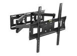 tectake Tv-Wandhalterung, bis 100 kg,schwarz , Schwarz , Metall , Rechteckig , 45x40x52 cm , Wohnzimmer, TV Möbel, TV-Wandhalterung