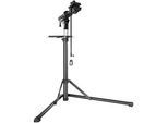 tectake Fahrradmontageständer Jan,inklusive Vorderrad-Stabilisator,grau/schwarz , Grau, Schwarz , Textil , 81x169x108 cm , Freizeit, Sport & Fitness, Fahrräder, Fahrradzubehör