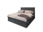 MASSENO Boxbett mit Bettkasten Pisa ¦ grau ¦ Maße (cm): B: 160 H: 98