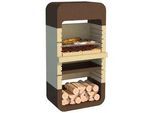 Linea VZ Monopoli - Grillkamin für Brennholz/Holzkohle
