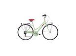 Via Veneto Cityfahrrad 28 Zoll LETOULE "LaFolie" Lady, Verde Smeraldo Chiaro