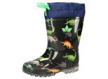 Gummistiefel LICO "Stiefel Powerlight W Blinky", Kinder, Gr. 31, blau, Synthetik, Schuhe Gummistiefel