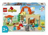 LEGO® Spielbausteine »Tierpflege auf dem Bauernhof 10416«, (74 St.)