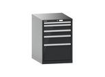 Lista Schubladenschrank 27x36E (BxTxH) 564x725x800mm KEY Lock R7016 (14.368.200)