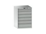 Lista Schubladenschrank 36x36E (BxTxH) 717x725x1000mm KEY Lock R7035 (14.415.020)