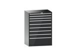 Lista Schubladenschrank 54x36E (BxTxH) 1023x725x1450mm KEY Lock R7016 (14.518.200)