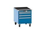 Lista Schubladenschrank mobil 27x36E (BxTxH) 564x725x723mm KEY Lock R5012 (14.281.010)