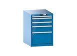 Lista Schubladenschrank 27x36E (BxTxH) 564x725x800mm KEY Lock R5012 (14.368.010)