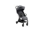 Kikkaboo Kinderwagen Buggy Lauren verstellbar faltbar Aluminiumrahmen bis 22 kg grau schwarz