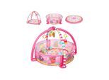 Kikka boo Spielbogen 30 Bälle Krabbeldecke Bällebad abnehmbare Spielzeuge rosa pink
