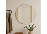 Loevschall Wandspiegel »Refine Wandspiegel rund – stilvoller Designspiegel mit edlem Rahmen,«, in mehreren Grössen & Farben für Bad, Schlafzimmer & Flur
