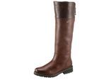 Stiefel REMONTE, Damen, Gr. 36, Normalschaft, braun, Leder, Lederimitat, used, Schuhe Stiefel, mit variabler Schaftweite