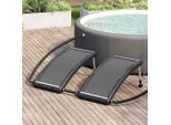 vidaXL Gebogene Solar-Heizpaneele für Pool 2 Stk. 110x65 cm