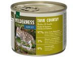 REAL NATURE WILDERNESS Nassfutter Katze, Adult True Country, Huhn und Lachs 12x200 g