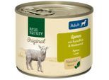 REAL NATURE Nassfutter Hund, Adult, Lamm mit Kartoffeln 24x200 g