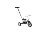 Kikkaboo Dreirad Flip 5 in 1 Stahlrahmen rutschfeste Griffe einstellbar umbaubar grau