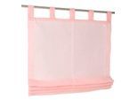 Raffrollo HEINE HOME Gr. 3, rosa (rose), B:80cm H:140cm, Raffrollos