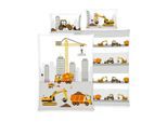 Herding Kinderbettwäsche »Baustelle, 100/135 cm+40/60 cm«