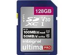 Integral SDXC Flash-Speicherkarte UltimaPRO V30 128 GB