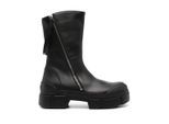 Vic Matié Stiefel - Chunky Platform Ankle Boots With Side Zipper - Gr. 40 (EU) - in Schwarz - für Damen