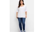 Sheego T-Shirt »T-Shirt«, (1 tlg.)