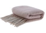 Decke FRINGE rosa