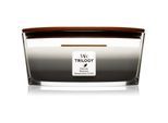 Woodwick Trilogy Warm Woods geurkaars met een houten lont (hearthwick) 453.6 g