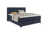 Boxspringbett Carmen C Blau ca. 180x200cm