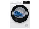 GORENJE Wärmepumpentrockner "WaveDHNE82", Energieeffizienz: D (A-G), weiß, B:59,5cm H:84,5cm T:55cm, Trockner, TwinAir - effizienteres Trocknen