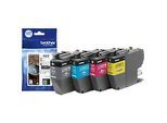 Original Brother Tintenpatronen LC-422VA, Mixpack, cyan, schwarz, gelb, magenta