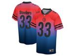 Footballtrikot FANATICS "Fanatics Trikot Pittsburgh Steelers Gradient Foundation", Herren, Gr. XL, bunt (mehrfarbig), 100% Polyester, Trikots