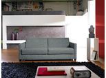 Schlafsofa BALI "Norwalk", silber (silber, beige), B:202cm H:83cm T:100cm, Sofas, Schlafsofa, in 140er und 160er Breite, 3 Varianten, auch mit Ergoflex-Lattenrost