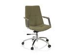 hjh OFFICE Home Office Bürostuhl SARANTO II Stoff mit Armlehnen