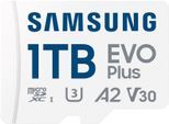 Samsung Speicherkarte »EVO Plus (2024) inkl. SD-Adapter«, (Video Speed Class 30 (V30)/UHS Speed Class 3 (U3) 160 MB/s Lesegeschwindigkeit)