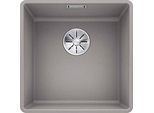 Blanco Subline 400-f Spüle 523496 42,7x42,7cm, PuraDur alumetallic, für Unterbau