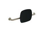 Hewi 801 Rückenstütze 801.51.9263L86 Wandabstand 150mm, Ausführung links, Lehne tiefschwarz, sand
