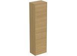 Ideal Standard Conca Hochschrank T3956Y6 1 Tür, 37x25x140 cm, Halbhochschrank, Eiche hell Furnier