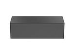 Ideal Standard Conca Waschtisch-Unterschrank T4314Y2 ohne Ausschnitt, 1 Auszug, 120x50,5x37 cm, Anthrazit matt lackiert