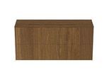 Ideal Standard Conca Waschtisch-Unterschrank T4330Y5 ohne Ausschnitt, 2 Auszüge, 120x37x55 cm, Walnuss dunkel Furnier