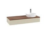 Villeroy & Boch Antao Waschtischunterschrank 1200x190x500mm L12152HJ mit Beleuchtung mit Struktur FK/AP: HJ/2