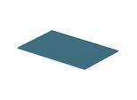 Duravit DuraSquare Glaseinleger 0099698800 47 x 38 cm, Sicherheitsglas, Stone Blue