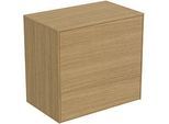 Ideal Standard Conca Waschtisch-Unterschrank T4317Y6 ohne Ausschnitt, 1 Auszug, 60 x 37 x 55 cm, Eiche hell Furnier