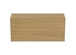 Ideal Standard Conca Waschtisch-Unterschrank T4320Y6 ohne Ausschnitt, 1 Auszug, 120 x 37 x 55 cm, Eiche hell Furnier