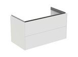 Ideal Standard Conca Waschtisch-Unterschrank T4575Y1 100x50x55cm, 2 Auszüge, Weiß matt lackiert