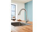 Grohe Zedra Küchenarmatur 32294DC2 supersteel, herausziehbare Brause