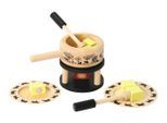 Spielba Lernspielzeug »Fondue Set mit Teller und Gabel«